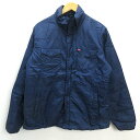 s■リーバイス/Levi 039 s ナイロンジャケット/JKT/ジップアップ【L】紺/MENS/76【中古】