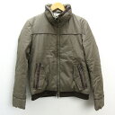 y■ファクトタム/FACTOTUM ダウンジャケット■カーキ系【48】MENS/ブルゾン/94【中古】