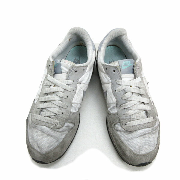 k■【25.5cm】ナイキ/NIKE 644451 ジニコ WMNS GENICCO スニーカー/灰色/LADIES■48【中古】