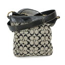 y■コーチ/COACH 062-10403シグネチャー ショルダーバッグ■LADIES/144【中古】
