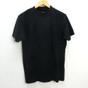 y■ラウンジリザード/LAUNGE LIZARD クルーネックTシャツ■黒【 3 】日本製/MENS/124【中古】