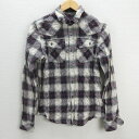 y■日本製■NO.ID/ノーアイディー シワ加工 長袖シャツ【 1 】MENS/44【中古】(4)
