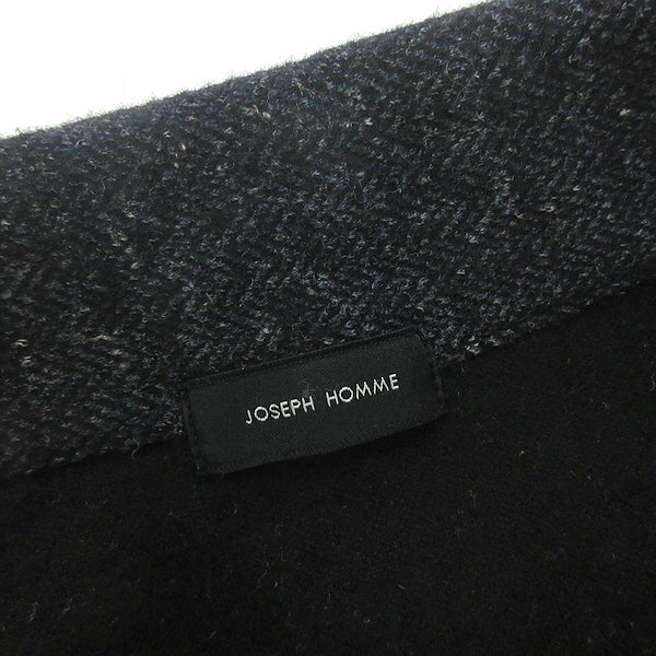 D■ジョセフ オム/JOSEPH HOMME ウールブレンドジャケット JKT【48】紺/MENS■34【中古】