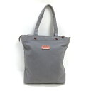 D■ハンズトラスト/hands trust キャンバス地 トートバッグ BAG■灰/21【中古】
