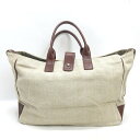 Q■イタリア製■オロビアンコ/OROBIANCO MASTER OF LINEN リネントートバッグBAG■男女兼用/大型/21【中古】
