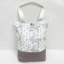 H■レインスプーナー/reyn spooner ハイビスカス柄 キャンバストートバッグ 兼用 BAG■25【中古】