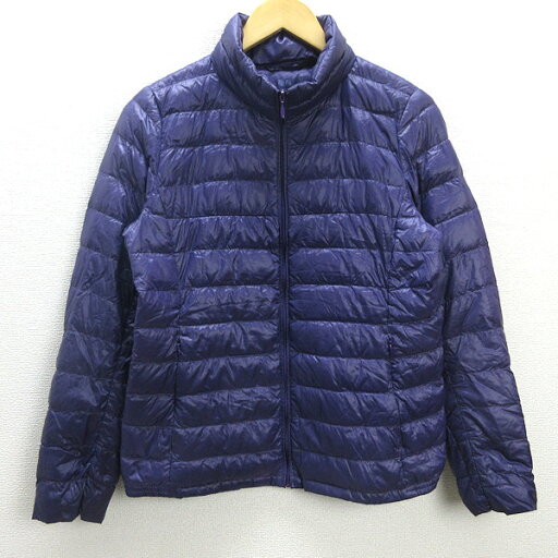 U■ユニクロ/UNIQLO ウルトラライトダウンジャケット JKT/軽量【L】紫/LADIES/32z【中古】■ U■ユニクロ/UNIQLO ウルトラライトダウンジャケット JKT/軽量【L】紫/LADIES/32z【中古】■