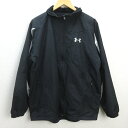 G■アンダーアーマー/UNDER ARMOUR UAチームサーマルジャケット MTR3209【L】黒/men's/90【中古】■