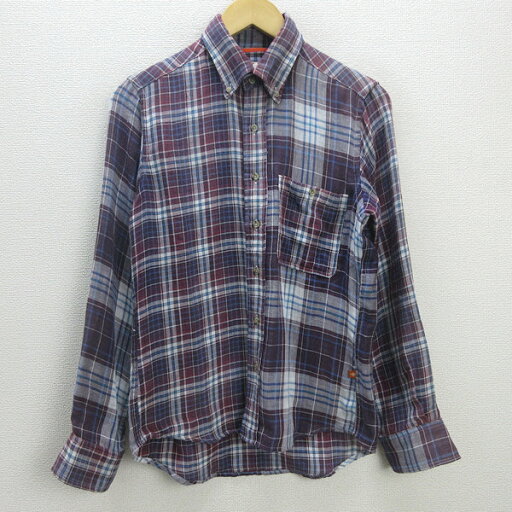 H■フォックスファイヤー/FOXFIRE ダグロンQD 長袖BDシャツ アウトドアシャツ【S】紫/MENS■133【中古】 H■フォックスファイヤー/FOXFIRE ダグロンQD 長袖BDシャツ アウトドアシャツ【S】紫/MENS■133【中古】