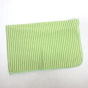 Q■パタゴニア/PATAGONIA ボーダー柄 ブランケット・ひざ掛け■黄緑/男女兼用/10【中古】