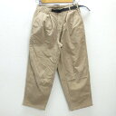 H■グラミチ/GRAMICCI GLP-21F005 ストレッチツイルグルカパンツ【S】ベージュ/LADIES■45【中古】(4)