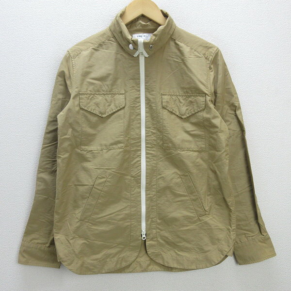 H■ドゥニーム/DENIME DNM MIL. ミリタリージャケット 60/40クロス【M】ベージュ/MENS■14【中古】