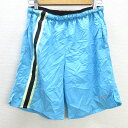 D■ナイキ/NIKE DRI-FIT トレーニングパンツ/ショーツ【L】水色/MENS/45【中古】