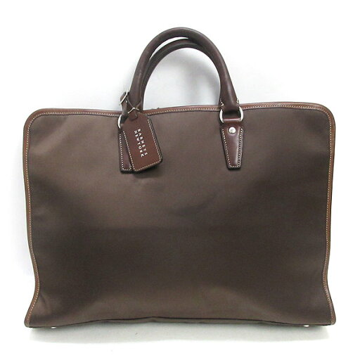 Q■バーニーズニューヨーク×ポーター/BARNEYS PORTERンバイロンブリーフケース/ビジネスバッグ■茶BAG/19【中古】 Q■バーニーズニューヨーク×ポーター/BARNEYS PORTERンバイロンブリーフケース/ビジネスバッグ■茶BAG/19【中古】
