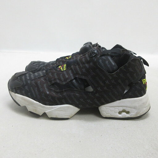 Q■【27.5cm】Reebok/リーボック インスタポンプフューリー OG 25周年ランニングシューズ■黒MENS/14【中古】 Q■【27.5cm】Reebok/リーボック インスタポンプフューリー OG 25周年ランニングシューズ■黒MENS/14【中古】