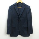 D■タケオキクチ/TAKEO KIKUCHI テーラードジャケット JKT /紺【2】MENS/33【中古】