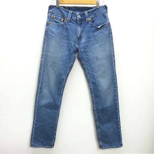 C■リーバイス/Levi's PREMIUM 505 ワイドストレートデニムパンツ/ジーンズ【W30 L32】青/MENS■25【中古】■】■ C■リーバイス/Levi's PREMIUM 505 ワイドストレートデニムパンツ/ジーンズ【W30 L32】青/MENS■25【中古】■】■
