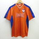 H■Jリーグ アルビレックス新潟 ALBIREX NIIGATA 10番 エジミウソン 応援ユニフォーム【M】橙/MENS■61【中古】
