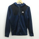 D■アデイダス/adidas トレーニングウェア JKT【L】紺/MENS/24【中古】