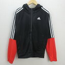 D■アデイダス/adidas トレックスーツ CD6371トレーニング【M】黒/MENS/19【中古】