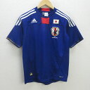 D■アディダス/adidas サッカー日本代表 レプリカユニフォーム/応援グッズ【160】青/KIDS/29【中古】■