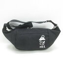 D■エムイーアイ/MEIショルダーバッグ/ボディバッグ/斜め掛け/兼用/BAG■黒/52【中古】■