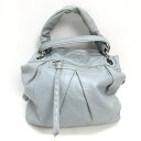 s■コーチ/COACH 13416 パーカー 2WAY ショルダーバッグ ハンドバッグ BAG■水色系/LADIES/105【中古】