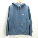 G■ベンデイビス/BEN DAVIS ヘビースウェット/プルオーバーパーカ 0780930-31【XL】青系/men's/2【中古】■