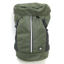 H■アンブロ/UMBRO フラップ 巾着式 リュック デイパック スポーツ BAG 兼用 カーキ■22【中古】