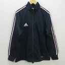 G■アディダス/adidas トラックジャケット/ジャージ JD1018【L】紺/men's/98【中古】■
