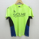 G■スボルメ/SVOLME サッカー/フットサル Tシャツ トレーニングウエア【160】黄/KIDS/102【中古】■