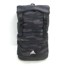 G■アディダス/adidas リュックサック デイバッグ 迷彩柄/DW4287■黒/men's/71【中古】■