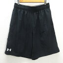 G■アンダーアーマー/UNDER ARMOUR ミラージュウーブンショーツ/MTR7244【LG】黒/men's/77【中古】■(4)