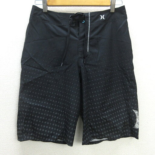 G■ハーレー/Hurley スイムパンツ/ ボードショーツ【28】黒/men's/84【中古】■ G■ハーレー/Hurley スイムパンツ/ ボードショーツ【28】黒/men's/84【中古】■