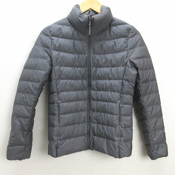 U■ユニクロ/UNIQLO ウルトラライトダウンジャケット【M】灰/LADIES/g10【中古】■