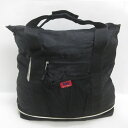 H■ヘリーハンセン/HELLY HANSEN ボストンバッグ アウトドア 旅行 黒 BAG 兼用■50【中古】