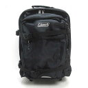 H■コールマン/coleman キャリーバッグ トラベルバッグ 黒 兼用 BAG■1【中古】