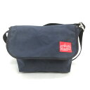 G■マンハッタンポーテージ/Manhattanportage ショルダーバッグメッセンジャーバッグ■紺/men's/65【中古】■