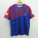 z■F.C TOKYO/F.C. 東京 七夕限定 応援ユニフォーム/レプリカユニフォーム【F】青/men's/28【中古】■