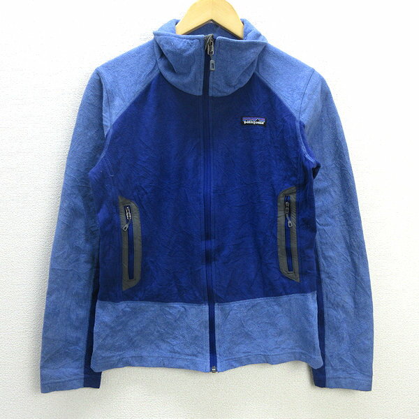 P■パタゴニア/Patagonia フルジップフリースジャケット/25800【M】紫/LADIES/148【中古】■