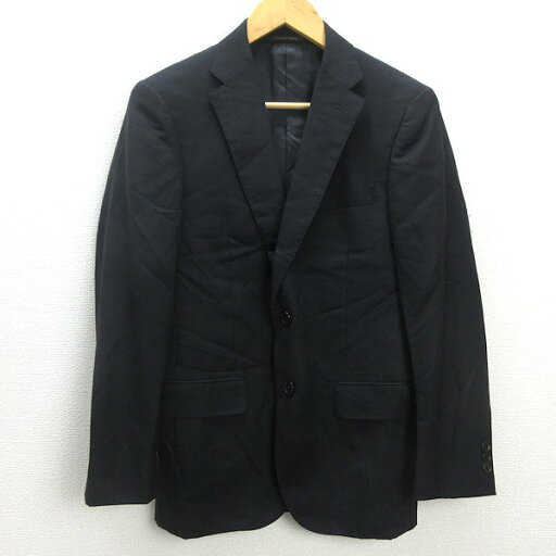 Q■ユナイテッドアローズ/UNITED ARROWS GLR 2つボタン テーラードジャケット■黒【 44 】MENS/42【中古】 Q■ユナイテッドアローズ/UNITED ARROWS GLR 2つボタン テーラードジャケット■黒【 44 】MENS/42【中古】