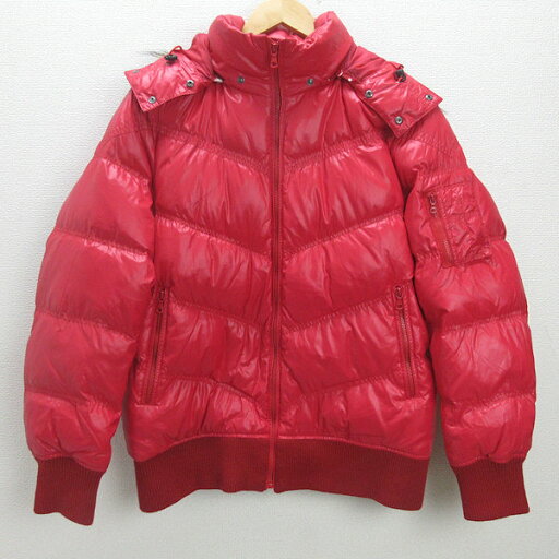 D■ユニクロ/UNIQLO プレミアムダウンジャケット JKT 052969【XL】赤/MENS/86【中古】 D■ユニクロ/UNIQLO プレミアムダウンジャケット JKT 052969【XL】赤/MENS/86【中古】