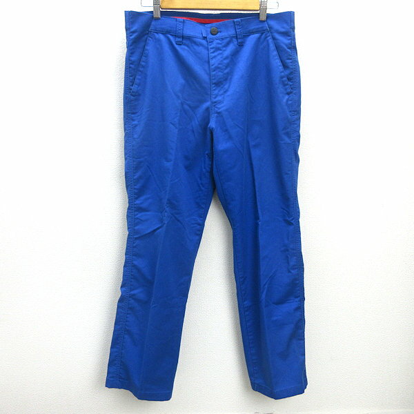 G■ブリヂストン/BRIDGESTONE GOLF ロングパンツ/ゴルフ【92】青/men's/51【中古】■