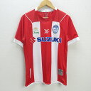 Q■シラチャFC/SRIRACHA SUZUKI FC オーセンティックユニフォーム/レプリカ■赤【メンズM】タイサッカー/MENS/16【中古】