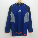 G■アディダス/adidas 長袖ピステ/F43971【L】青/men's/6【中古】■