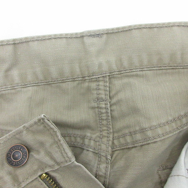 Q■リーバイス/LEVI’S 505 カラーデニムパンツ/チノパン■ベージュ【W32 L30】men's/77【中古】