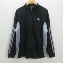 G■アディダス/adidas トラックジャケット/ジャージ JDW001【XO】黒/men's/60【中古】■(4)