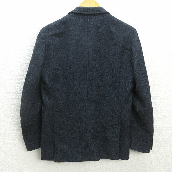 D■マックレガー/McGREGOR 2つ釦 ウールテーラードジャケット【M】紺/MENS■96 【中古】
