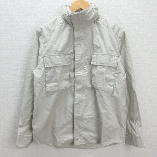 H■オシュコシュ/OSHKOSH ミリタリージャケット コットンジャケット【M】ベージュ/MENS■52【中古】 H■オシュコシュ/OSHKOSH ミリタリージャケット コットンジャケット【M】ベージュ/MENS■52【中古】