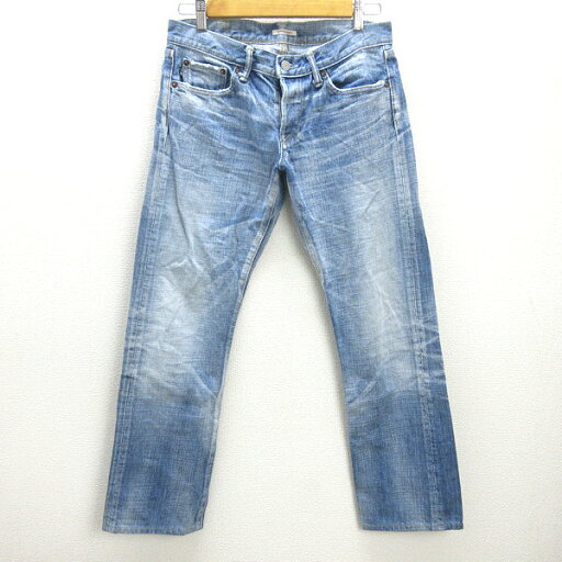 H■エターナル/備中倉敷工房 ETERNAL ストレートデニムパンツ ジーンズ【30】MENS■90【中古】 H■エターナル/備中倉敷工房 ETERNAL ストレートデニムパンツ ジーンズ【30】MENS■90【中古】
